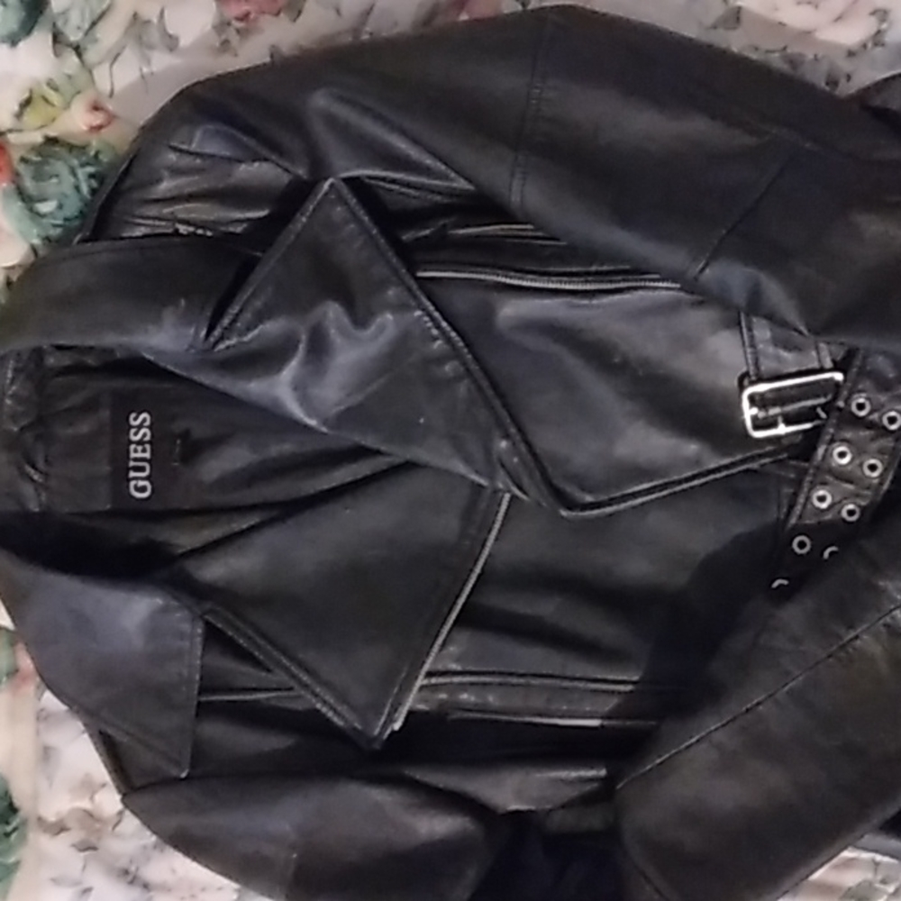 Women's leather jacket